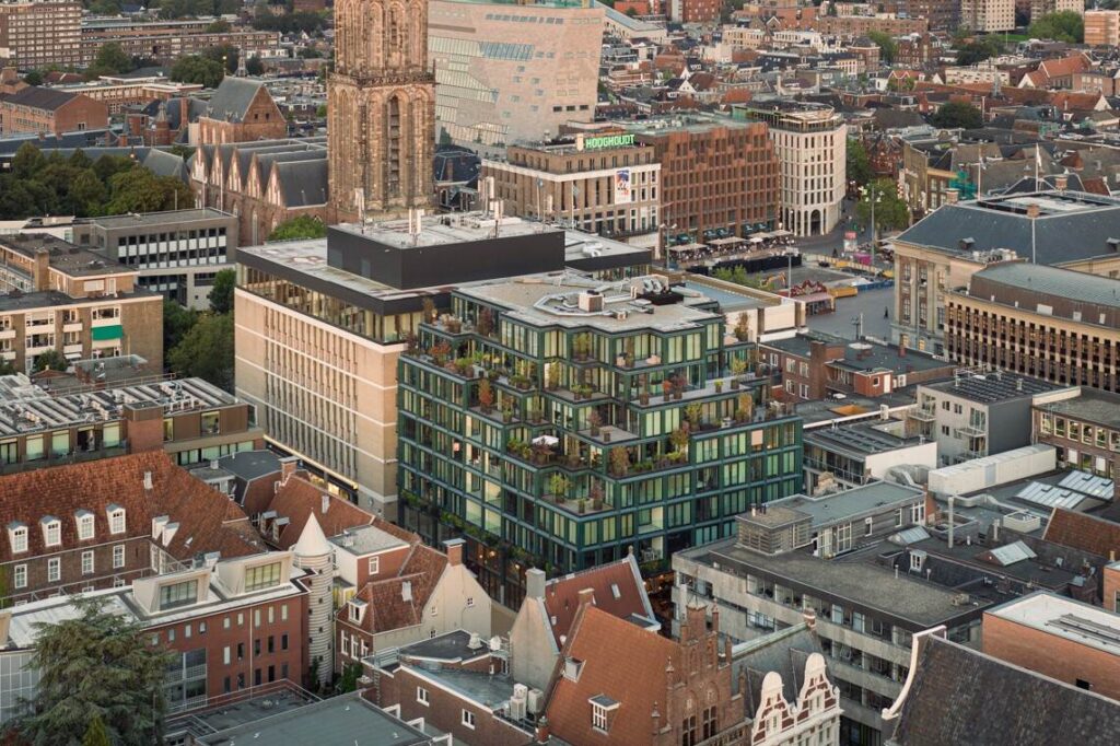 Mercado Groningen aerial view